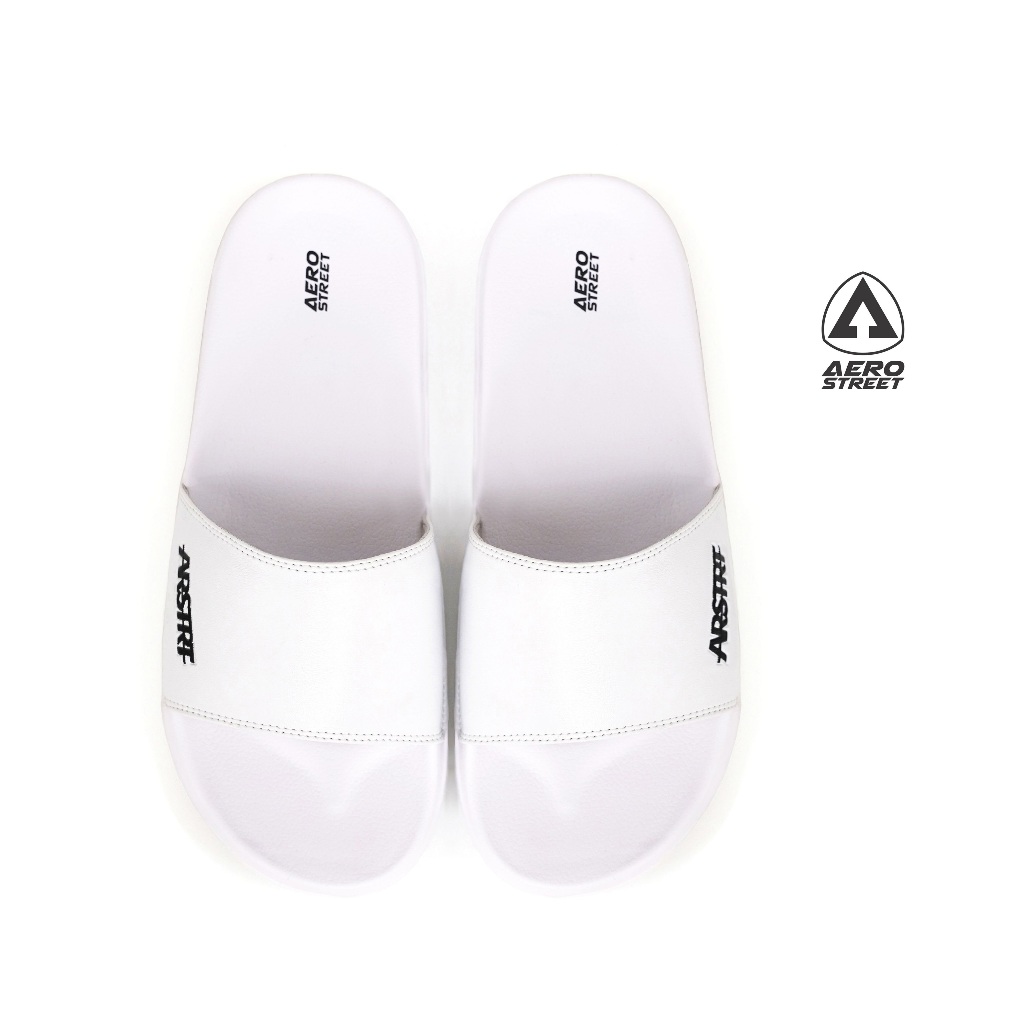Aerostreet 39-44 Eros White White - รองเท้าแตะลําลองสําหรับบุรุษและสตรี 22AB0