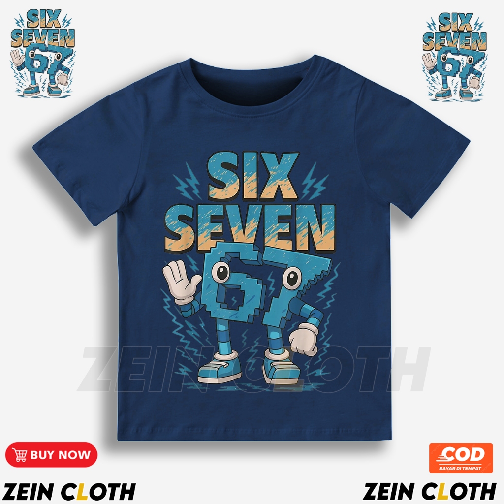 Six Seven Anomali Brainrot Kids T-Shirt / Seven Six Kids T-Shirt
