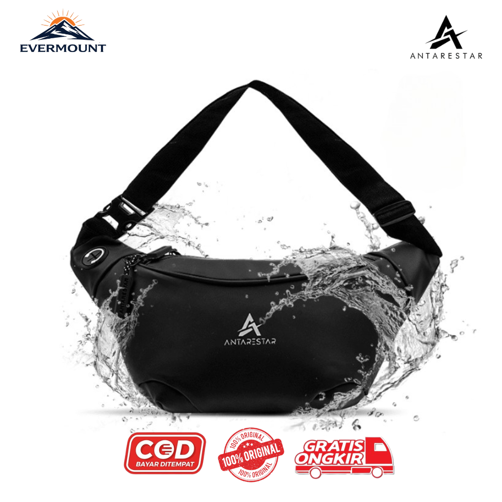 ANTARESTAR Waistbag Zenit - Sling Bag - ZENIT BLACK