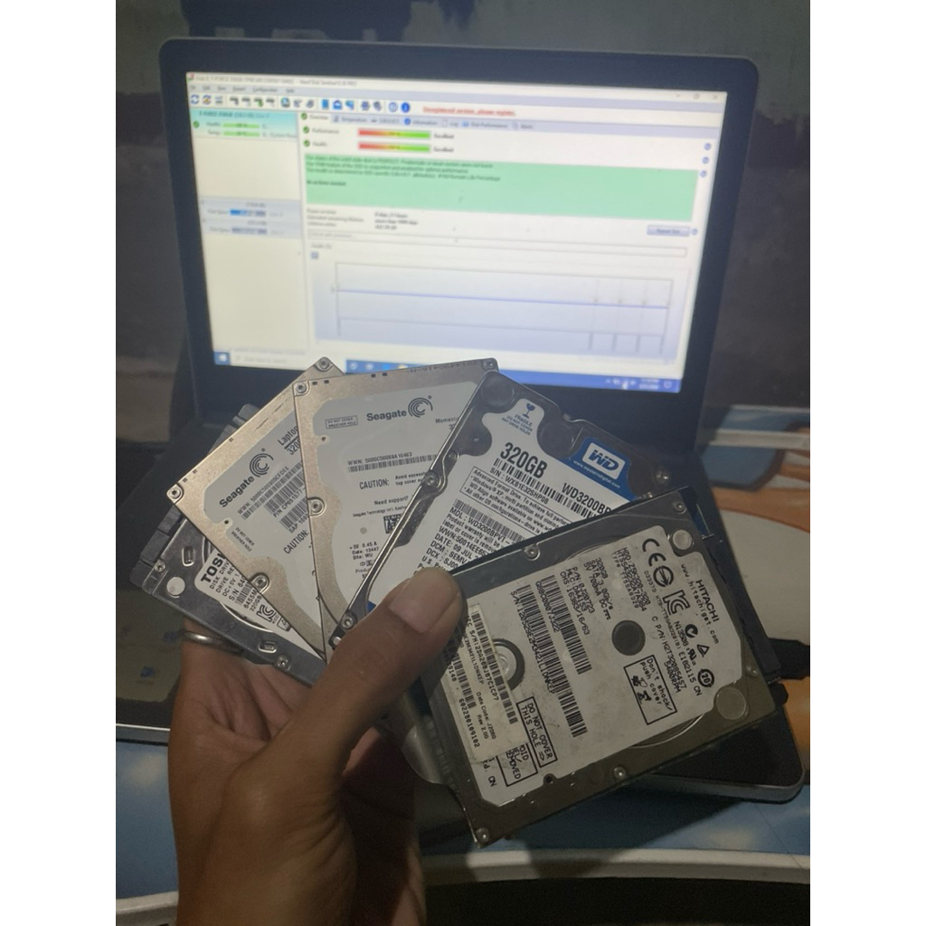 แล็ปท็อป hdd มือสอง 320 gb ส่งแล้ว 100%