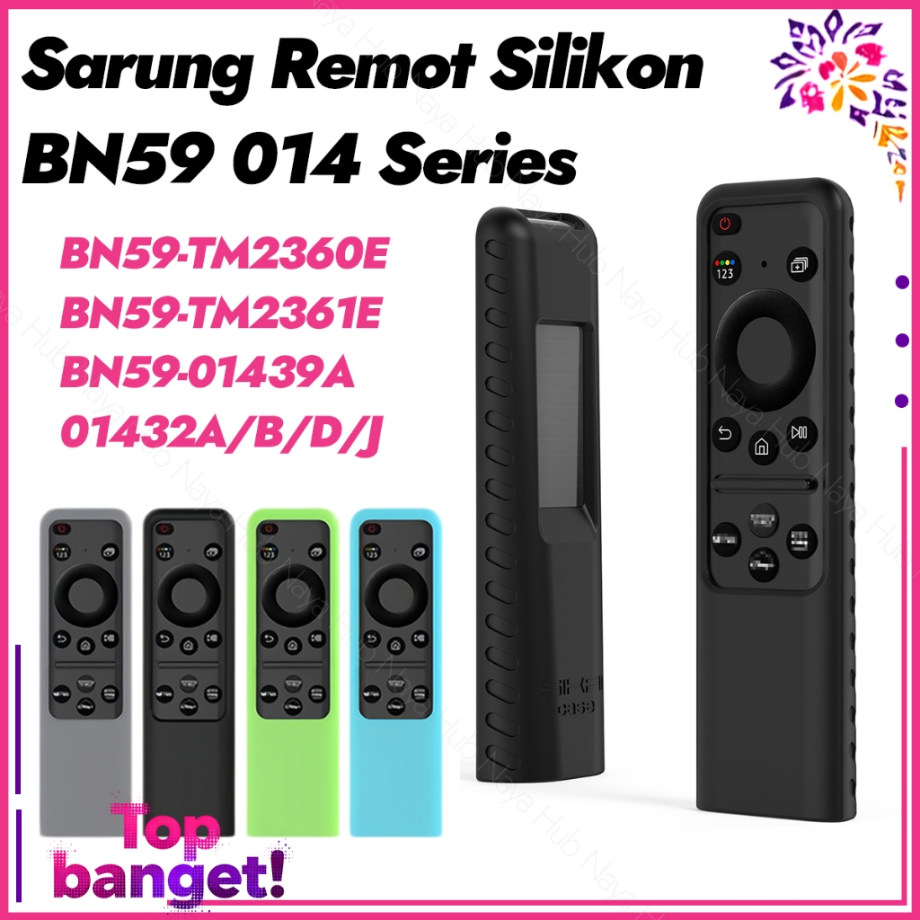 ฝาครอบซิลิคอนสําหรับ Samsung สมาร์ททีวีรีโมทคอนโทรลสําหรับ Samsung CU8000 DU8000 TM2360E Samsung BN5