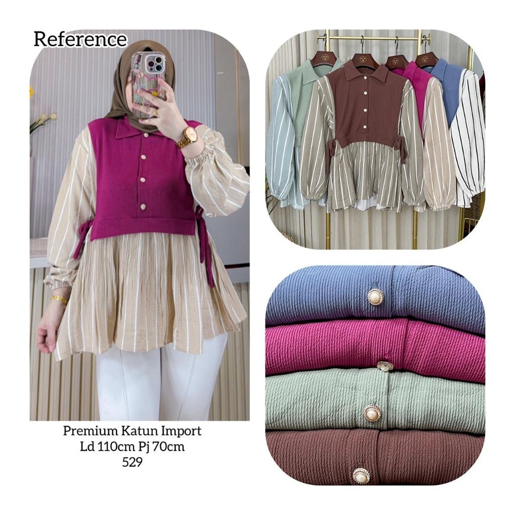 Fenty Blouse กระดุมสวยพยาบาล