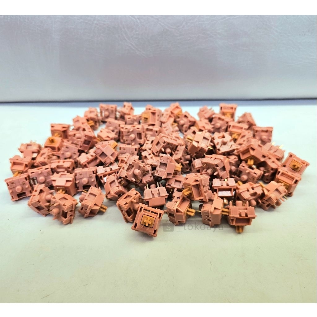 Akko Rosewood 5-pin 40g Low Pitch Creamy Switch สําหรับคีย์บอร์ดแบบกลไก