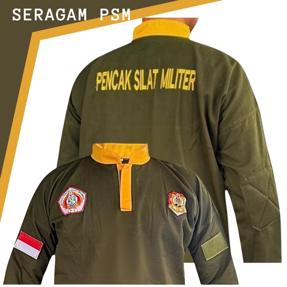 เสื้อ PSM / MILITARY PENCAK SILAT UNIFORM MARTIAL ARTS SUIT