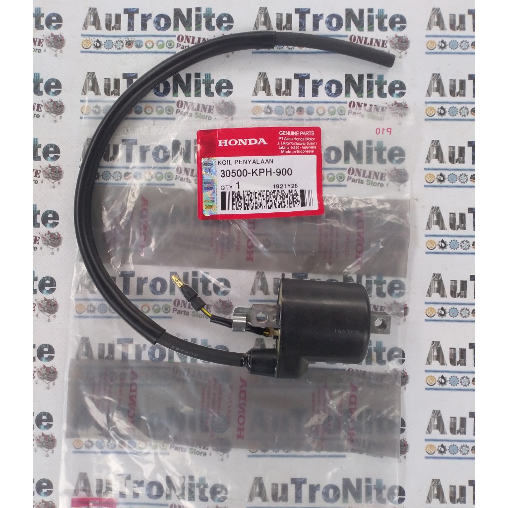 Coil Assy Ignition 30500-KPH-900 Original Honda Karisma Kirana Supra X 125 คาร์บูเรเตอร์ 30500KPH900