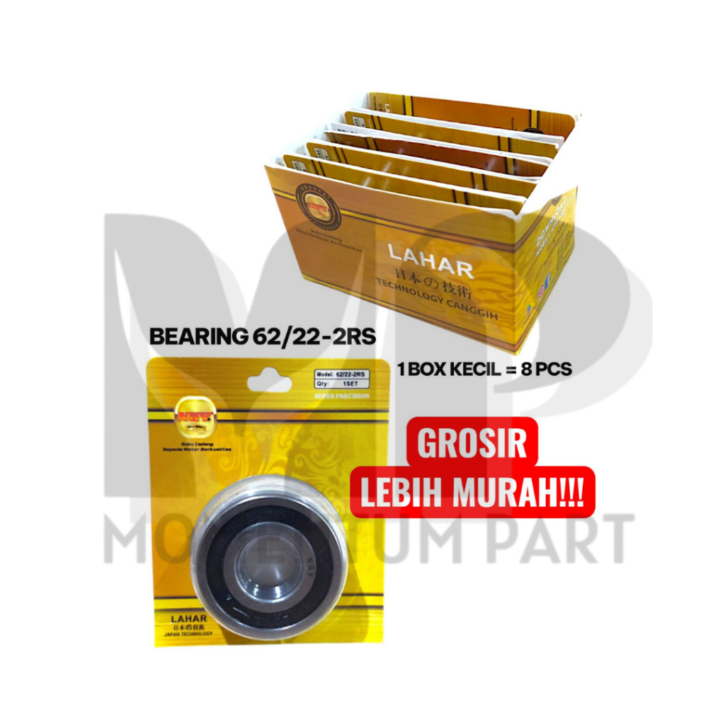 BEARING / LAHAR 62/22 2RS NGY GOLD
