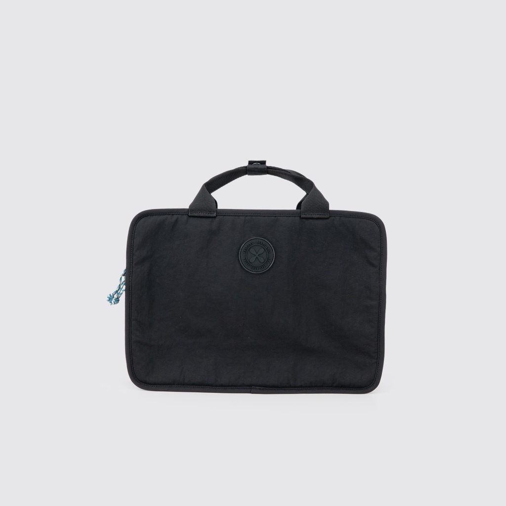 Exsport Everyday Laptop Compartment Bag สีดําเต็ม