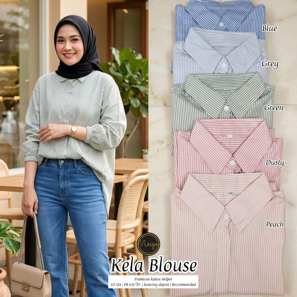 เสื้อผ้าผู้หญิง KELA BLOUSE Trend FASHION HQ จาก MeiSa