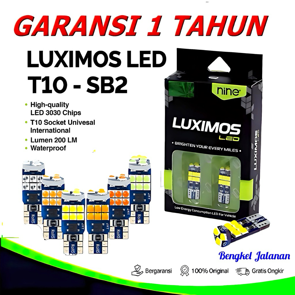 MATA ORIGINAL SB2 T10 ไฟ Led Twilight 15 ตาชิป CSP SB2 - NINE AUTOSERIES