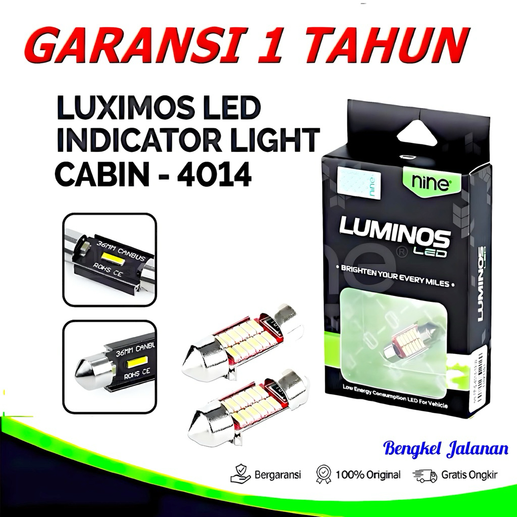MATA Luminos รถ Cabin เพดานไฟ LED 12 ตา 31 มม.36 มม.LED ภายในรถ luminos
