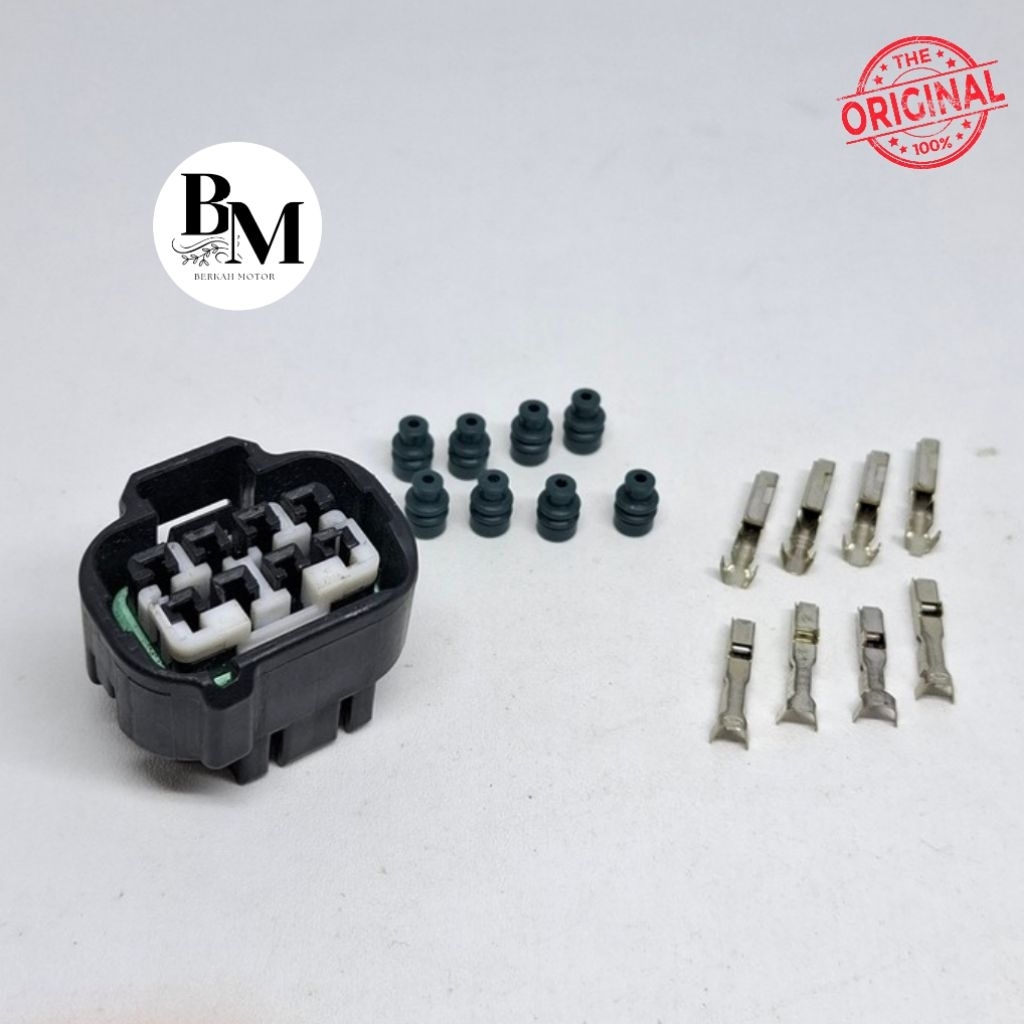 ช่องเสียบไฟหน้าเปล่า Toyota Fortuner Innova Zenix Innova Venture pin 8 + ซีล Skun