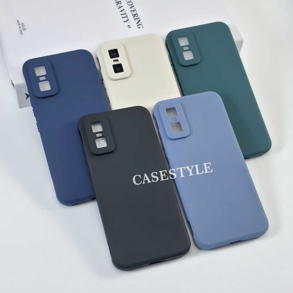 Infinix GT 30 Infinix GT 30 Pro Softcase Candy Macaron Square Plain Case Infinix GT 30 Infinix GT 30