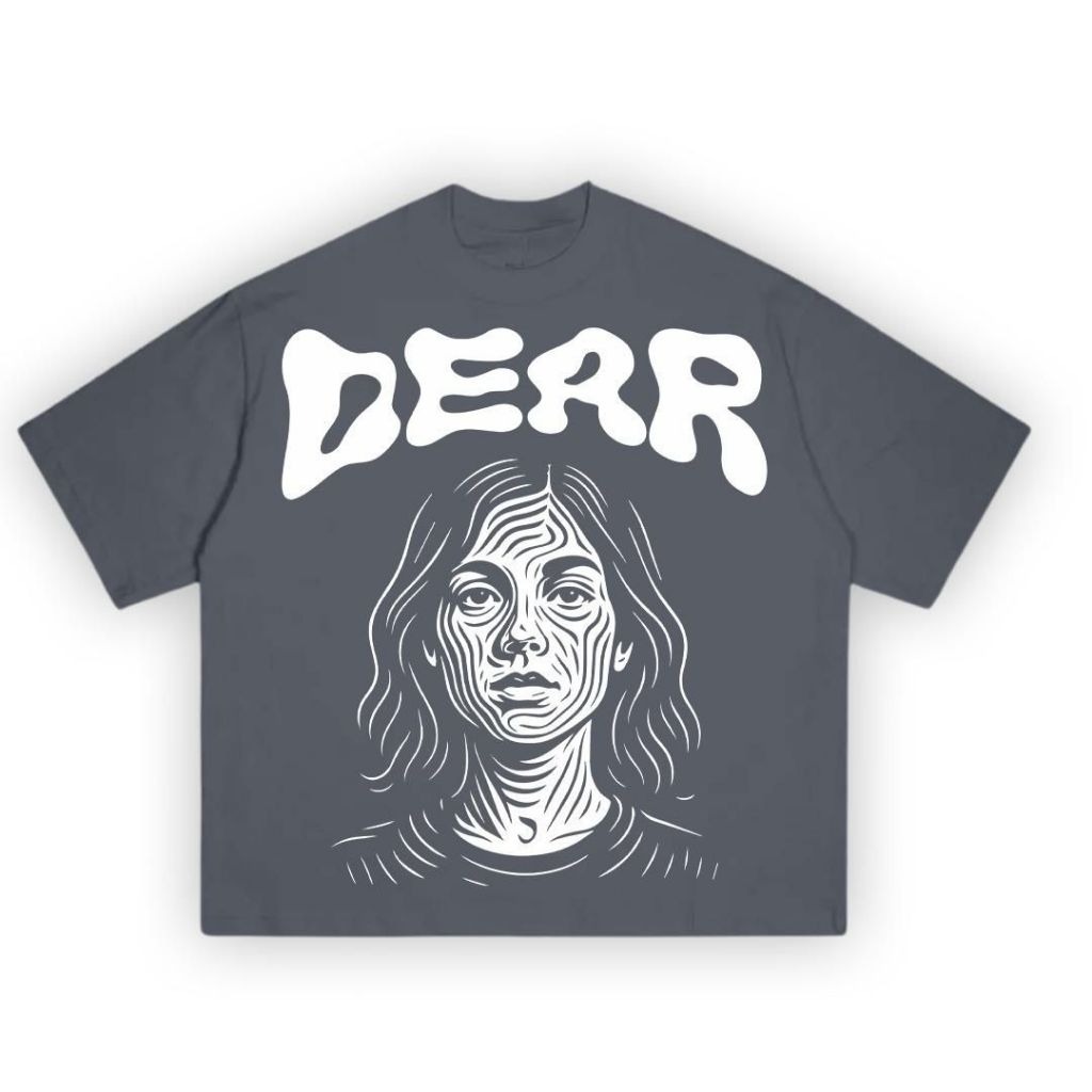 เสื้อยืด TIG OVERSIZE RAED 24S COTTON BOXY FIT