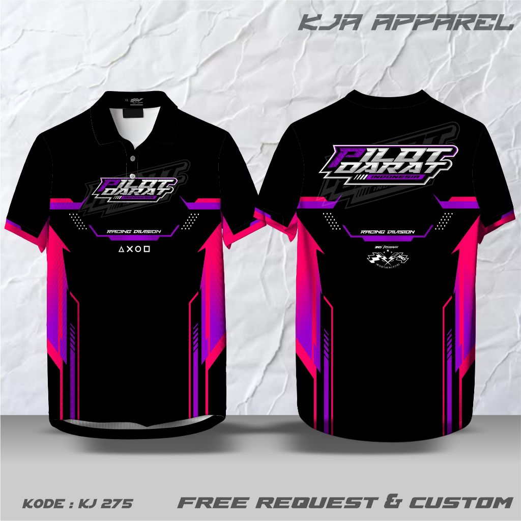 CUSTOM RACING JERSEY, REQUEST POLO COLLAR BUTTON V-NECK COLLAR O-NECK COLLAR, UNIT เสื้อยืด, FULLPRI