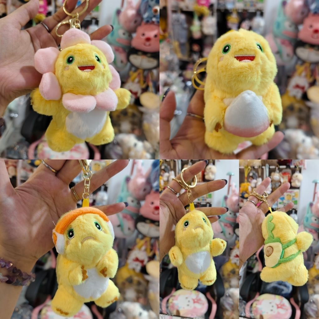 GANTUNGAN DINO NALONG NAILONG SOUND KEYCHAIN