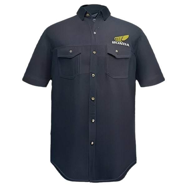 KEMEJA Classic Denim Shirt สีดํา Original Denim