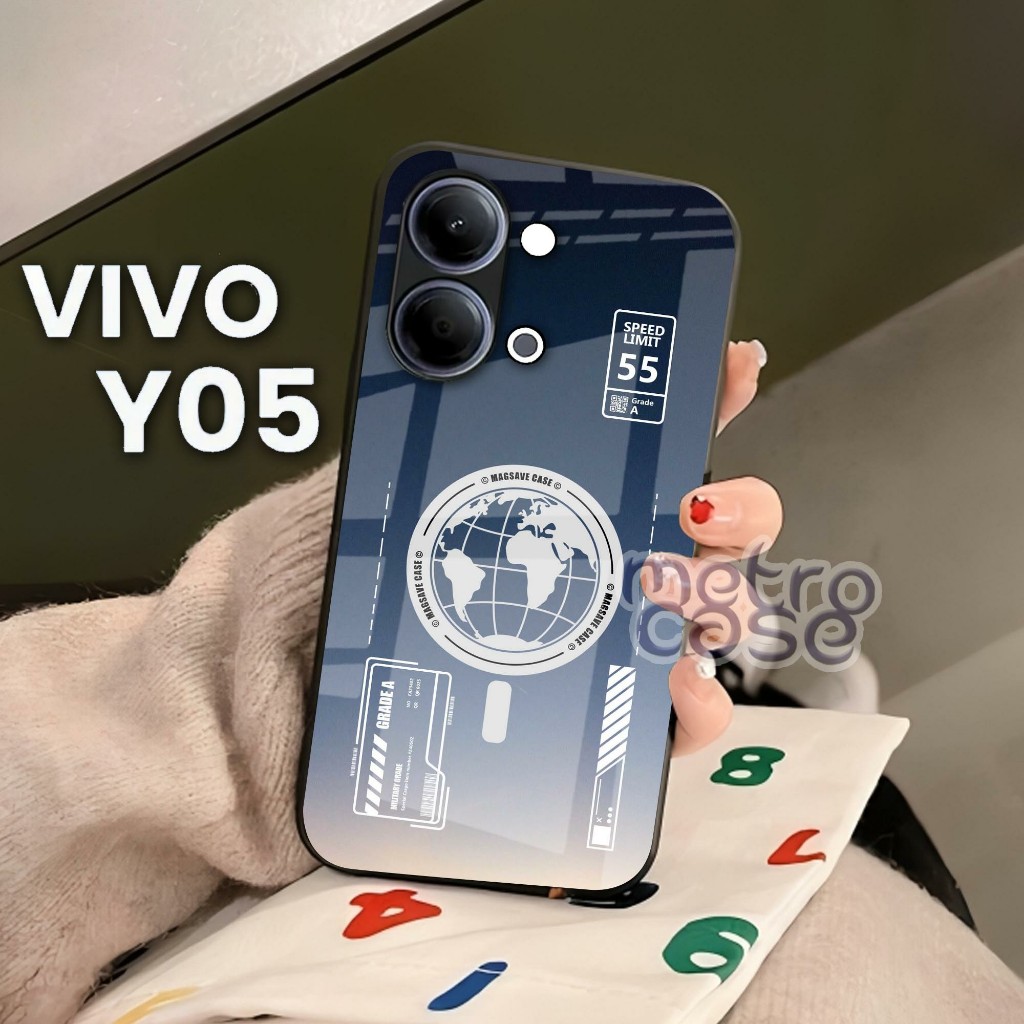 เคส HP กระจกเคลือบเงา VIVO Y05 - VIVO Y05S - SOFTCASE VIVO Y05 / Y05S 2026 - Y05 - Y05S - G35