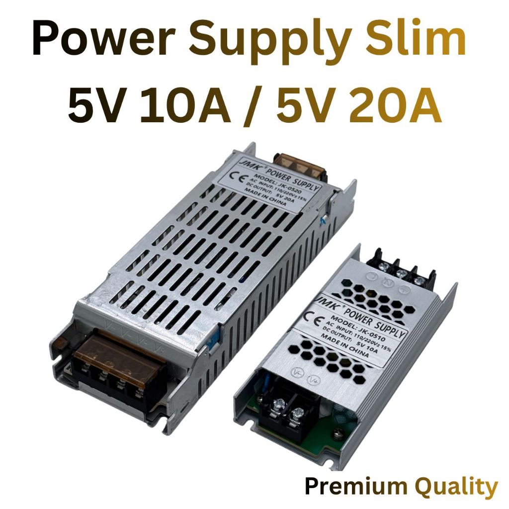 พาวเวอร์ซัพพลาย 5V 10A / 5V 20A SLIM RUNNING TEX SWITCHING ADAPTER