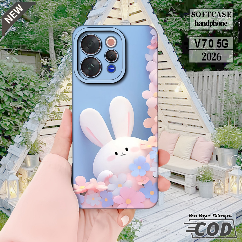 HP ล่าสุด VIVO V70 5G Softcase ล่าสุด VIVO V70 5G เคสโทรศัพท์ 2026 - เคส VIVO V70 5G - ตัวป้องกันโทร