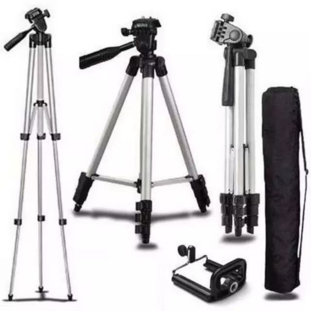 TRIPOD 3110 กล้องฟรี HOLDER U HOLDER UNIVERSAL ALUMINIUM STABILIZER LEGS HANDPHONE TRIPOD 3110 HANDP