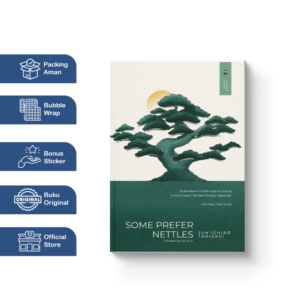หนังสือ Norris - Some Prefer Nettles - Junichiro Tanizaki - นวนิยายภาษาอังกฤษ