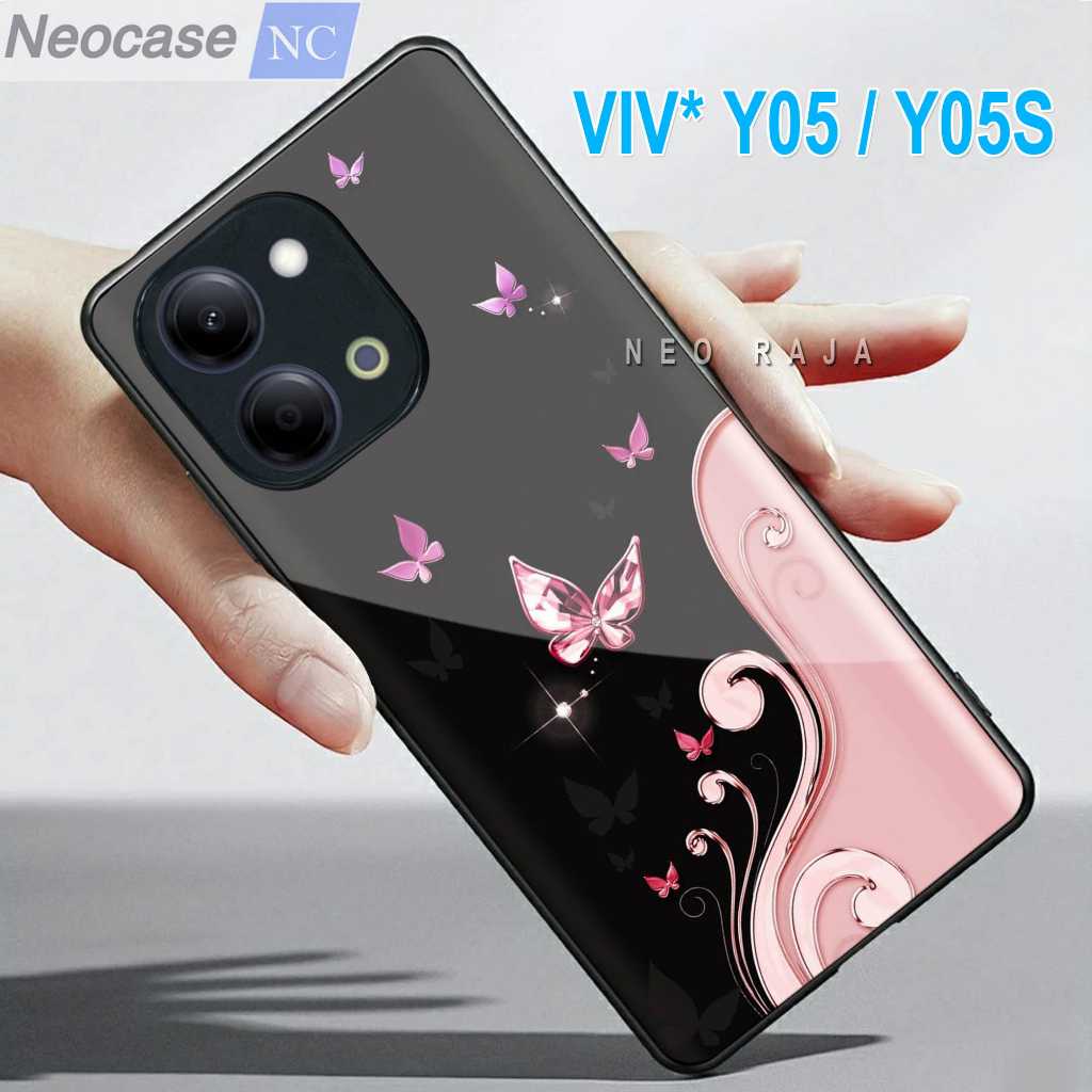 SoftCase Glass Kaca VIVO Y05 / Y05S - Casing HPVIVO Y05 / Y05S Case HP Y05 - N126