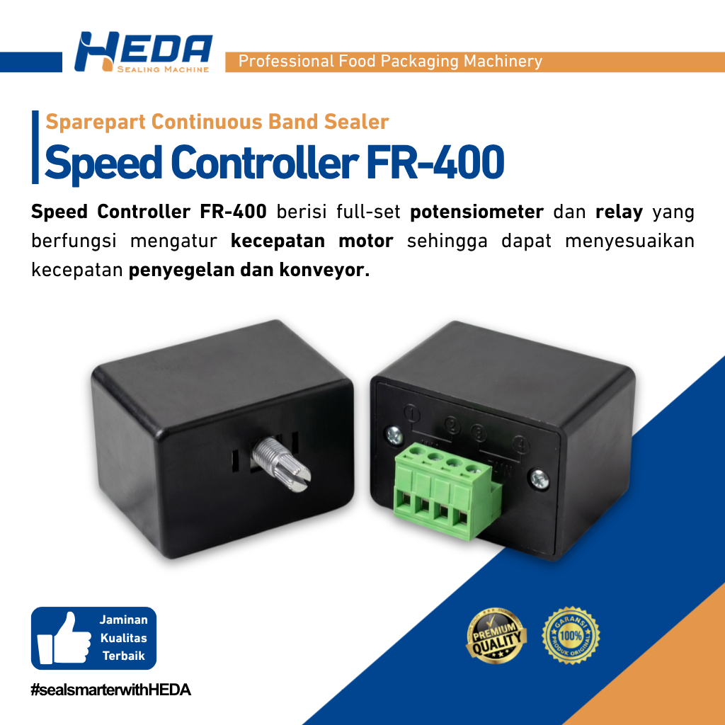 MESIN Speed Controller FR-400 / Band Sealer ตัวควบคุมความเร็ว / อะไหล่ซีลวงต่อเนื่อง FR-400