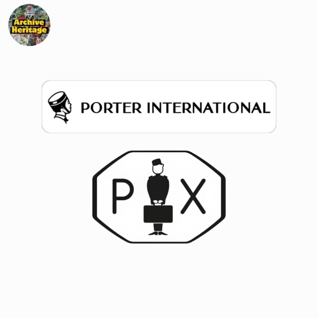 สติ๊กเกอร์โลโก้ Yoshida p0rter Exchange PX