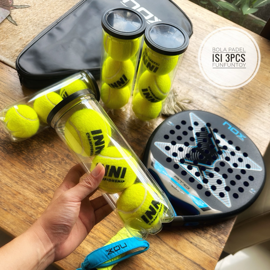 Padel Ball / Padel Ball / Padel Ball บรรจุ 3 ชิ้น