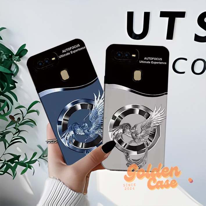 [231] เคสกันกระแทก Oppo A5S A7 A12 A12K A11K F9 A3S A1K Fashion Case ล่าสุดน่ารักวงกลม Motif