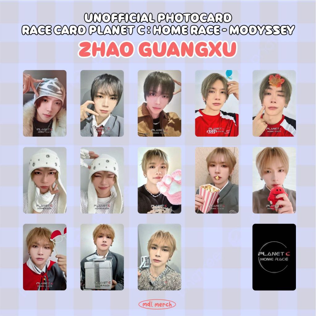 LYNNLYNN - ZHAO GUANUXU / MODYSSEY / PLANET C HOME RACE / BOYS II PLANET / BOYS PLANET 2 / UN PHOTOC