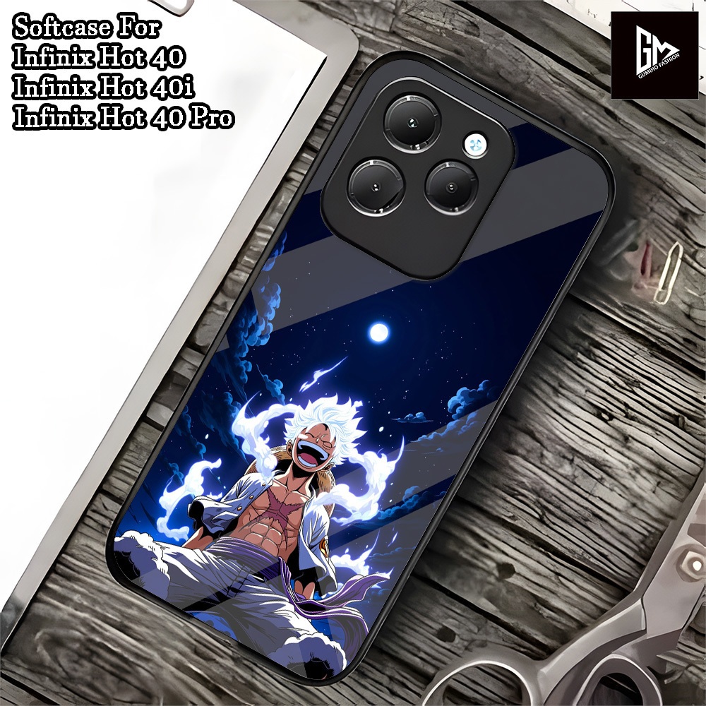 ( 0026 ) Softcase Glass Kaca Infinix Hot 40 Infinix Hot 40 Pro Infinix Hot 40i ล่าสุด 2024 Case Infi