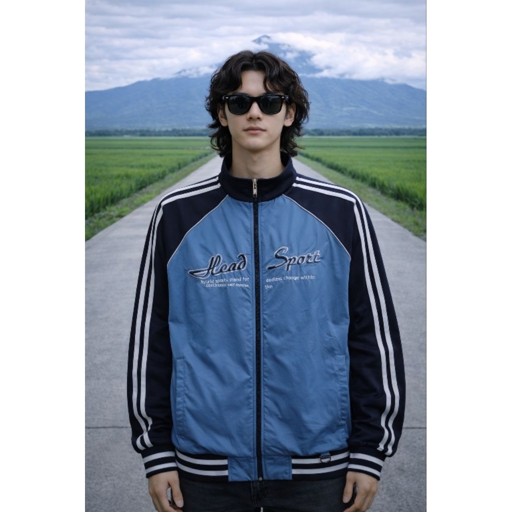 (New one) HEAD 0R1 Tracktop Jacket ไซส์ XL/L oversize (P71 x L62)