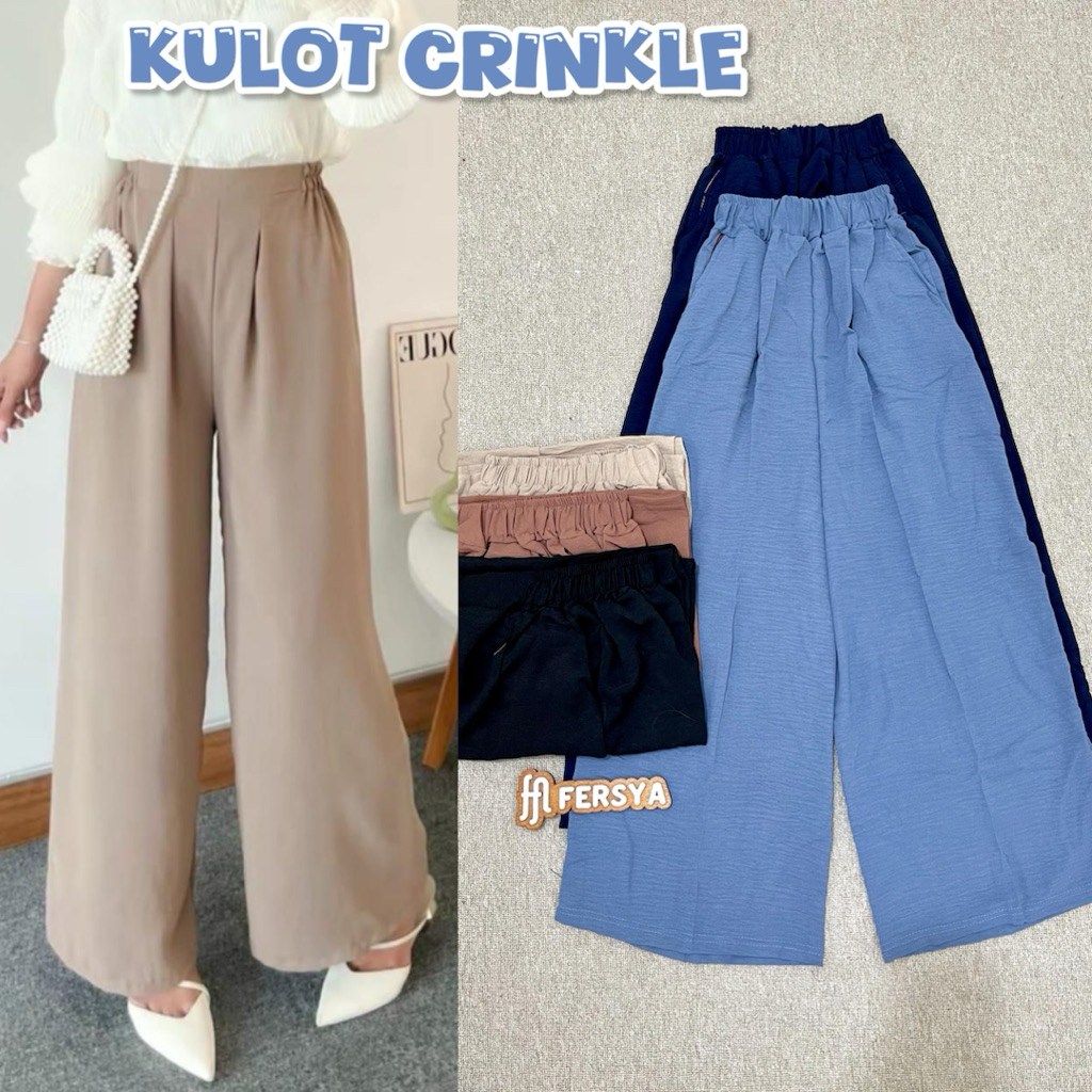 ALIAS PLAIN CRINKLE CULOTTS 35K
