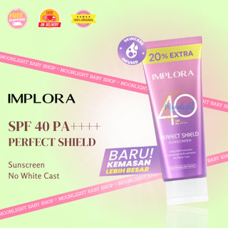 Implora Perfect Shield Sunscreen SPF 40 PA++++ | Sunscreen Wajah Pelindung dari Sinar Matahari BPOM
