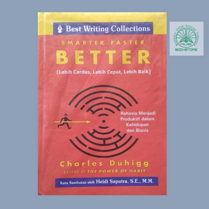 หนังสือ Smarter Faster Better Charles Duhigg - Smarter Faster Good Original Bukumusi