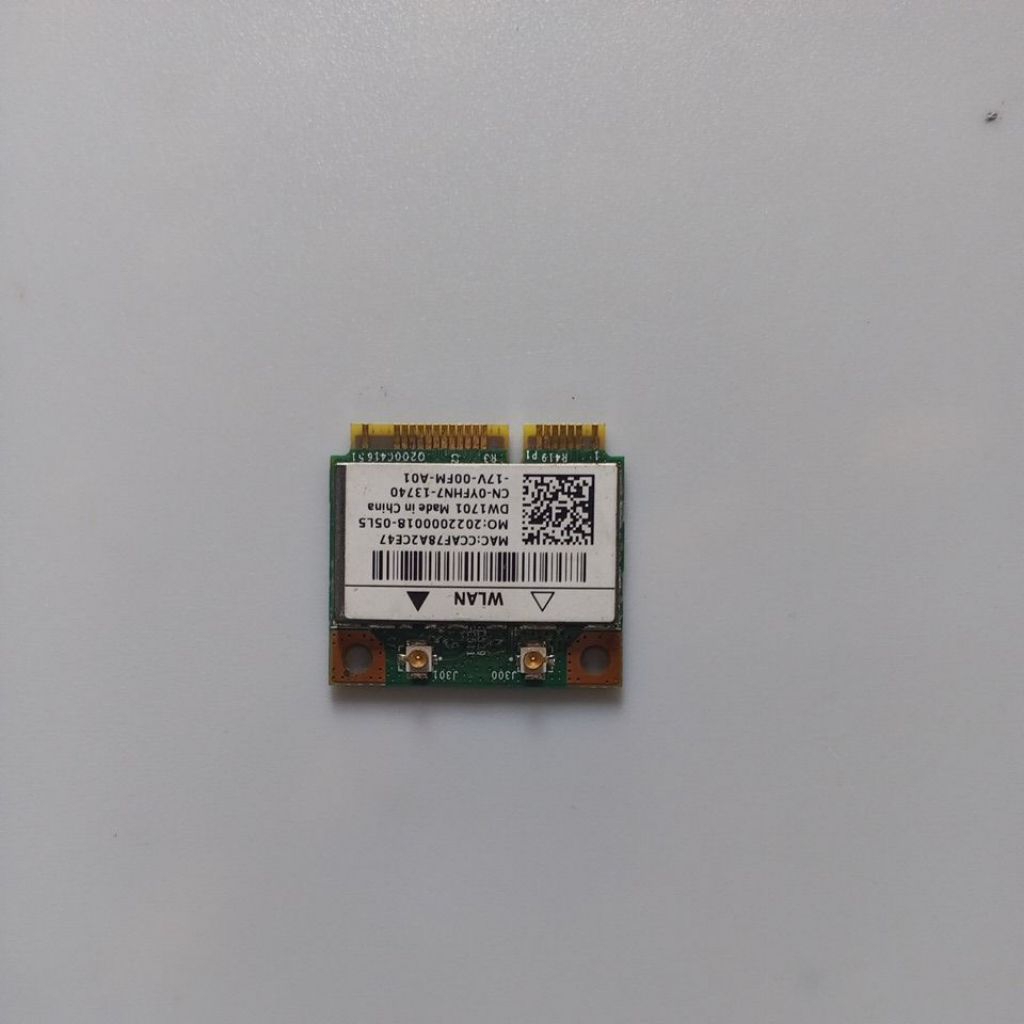 การ์ด Wifi แล็ปท็อป Dell Inspiron N4050