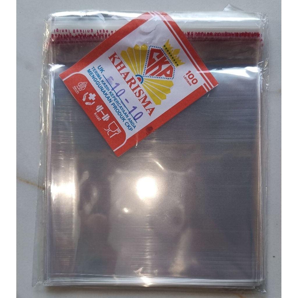 พลาสติก OPP UK 10x10