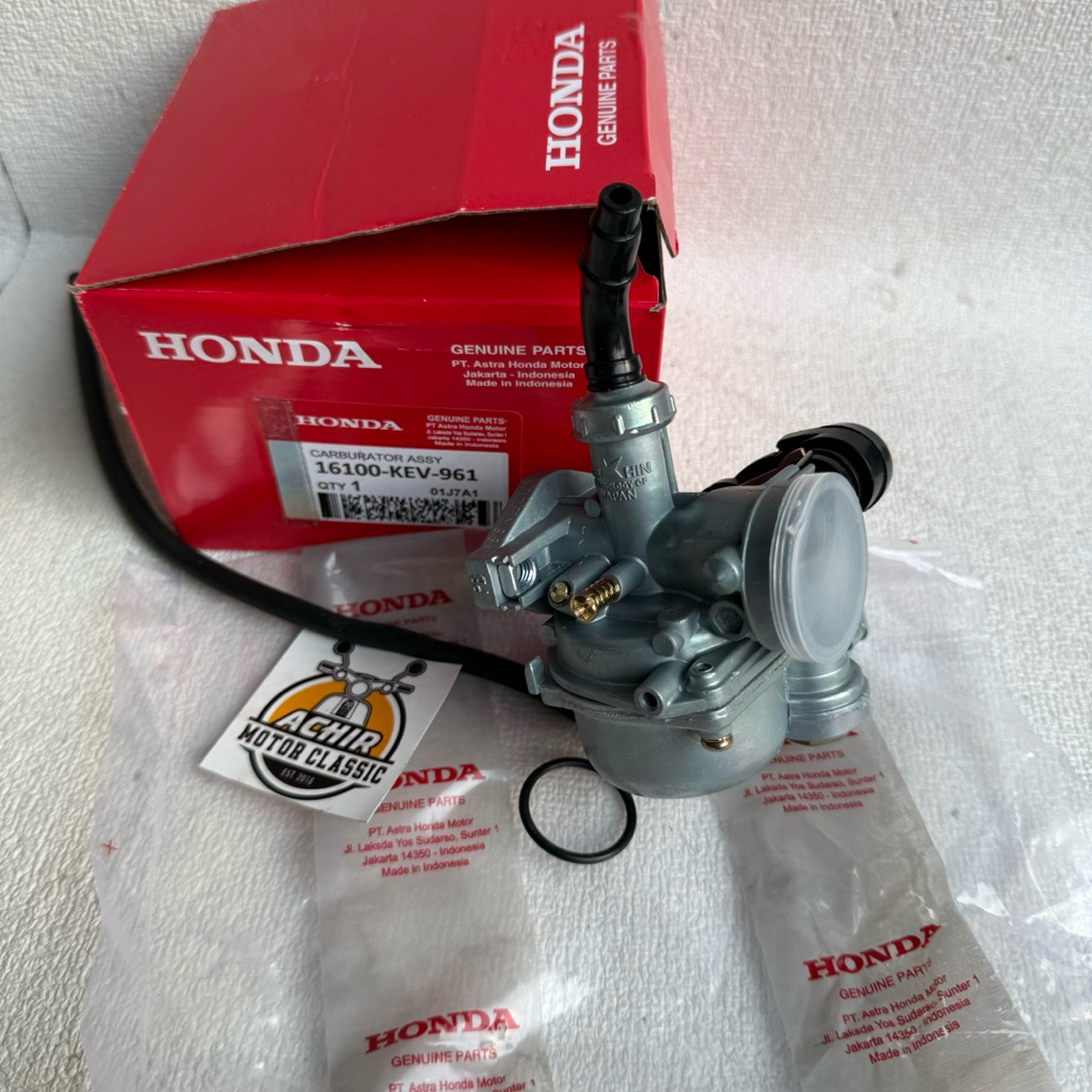 คาร์บูเรเตอร์คาร์บูเรเตอร์ honda astrea prima star grand astrea 800 c70 c700 c800 supercup original KEV japan
