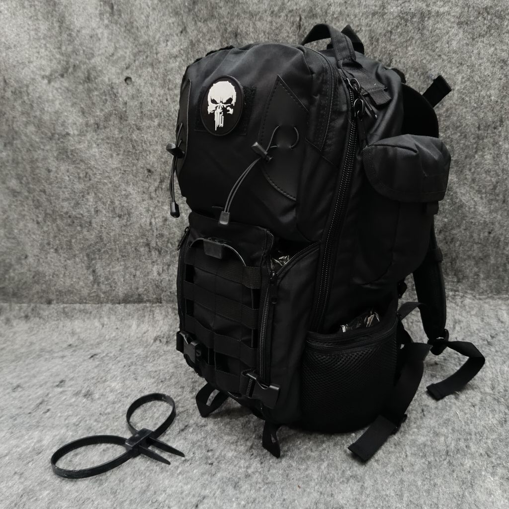 Black Shark Tactical Bag Fullset Black Tis Strap / Cool Tactical Bag / Tactical Bag / Tactical Bag