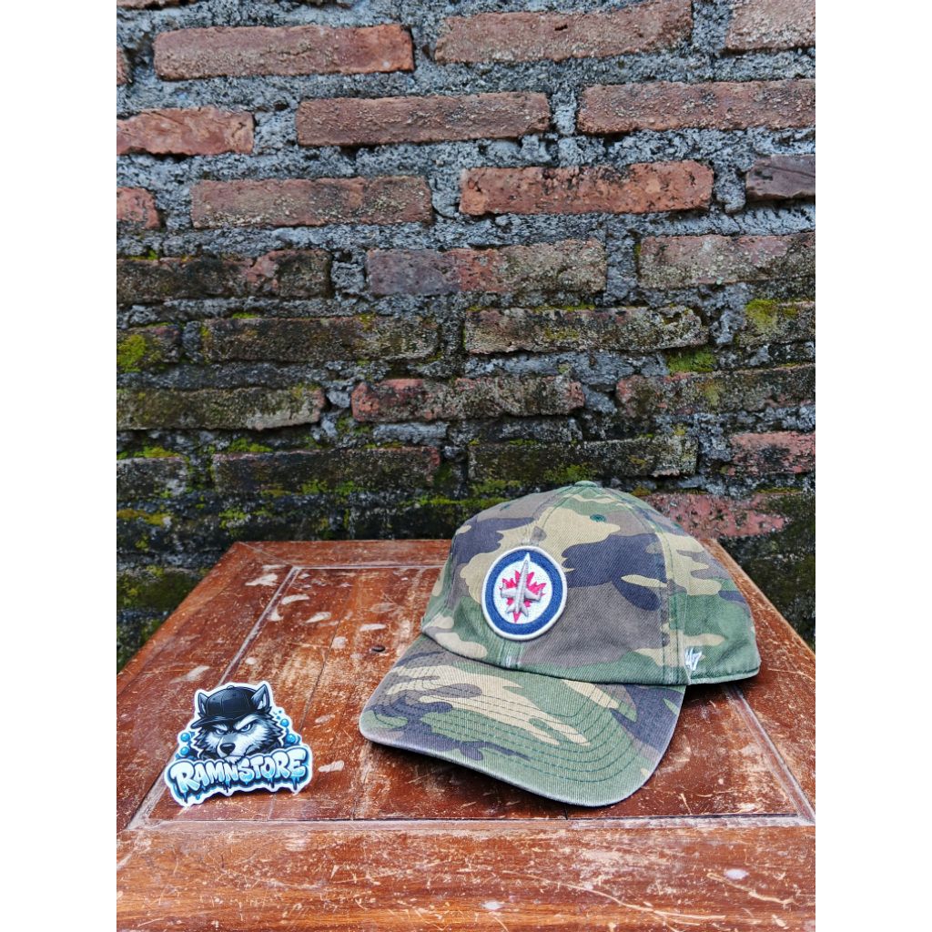 47 ยี่ห้อ x nhl winnipeg jets camo hat