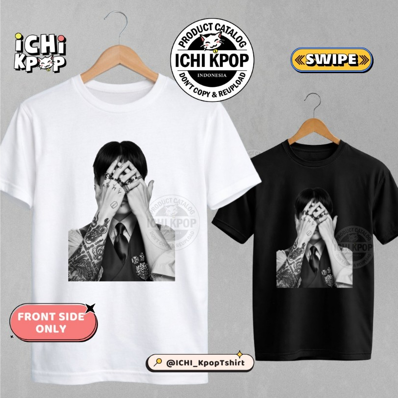 เสื้อยืด JUNGKOOK ARIRANG (FRONT PRINT เท่านั้น) JK KOOKIE JIEON JUNGKOOK กองทัพ kpop bangtan