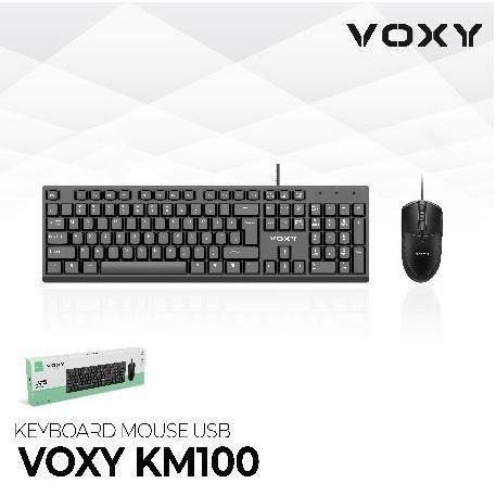 Voxy KM100 Combo Keyboard Mouse - Voxy KM100 เมาส์คีย์บอร์ดแบบมีสาย - 01452