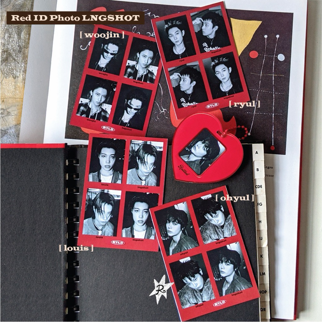 ID PHOTO PRINT LNGSHOT โดย RATTLED STUDIO | LOUIS RYUL OHYUL WIAOJIN MEMBER LONGSHOT PICTURE 3x4 PAS PHOTO
