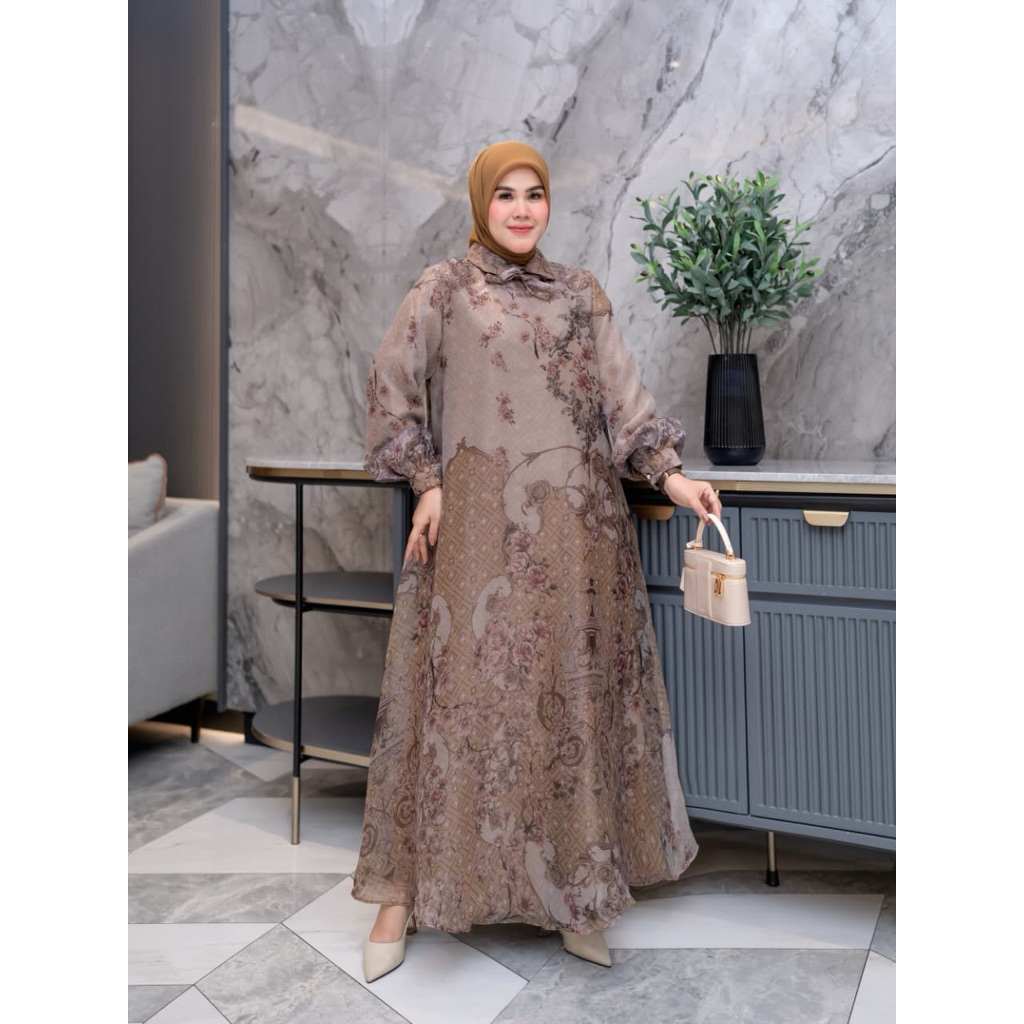 RAYNA DRESS BY ARSYAKAYLA GAMIS EID EDITION LUXURY EID DRESS BY ARSYAKAYLA