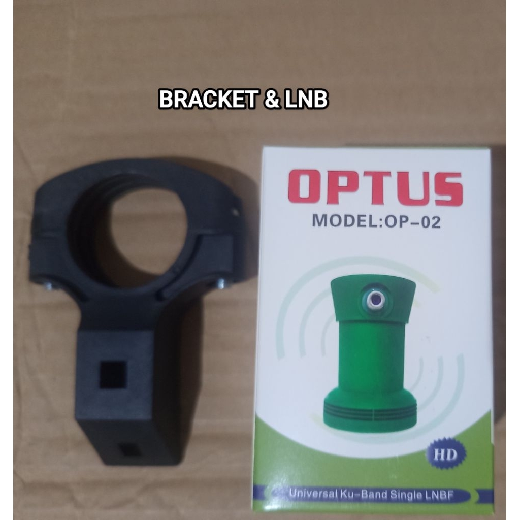 ขายึดและ LNB optus โบลาแกนเดี่ยว