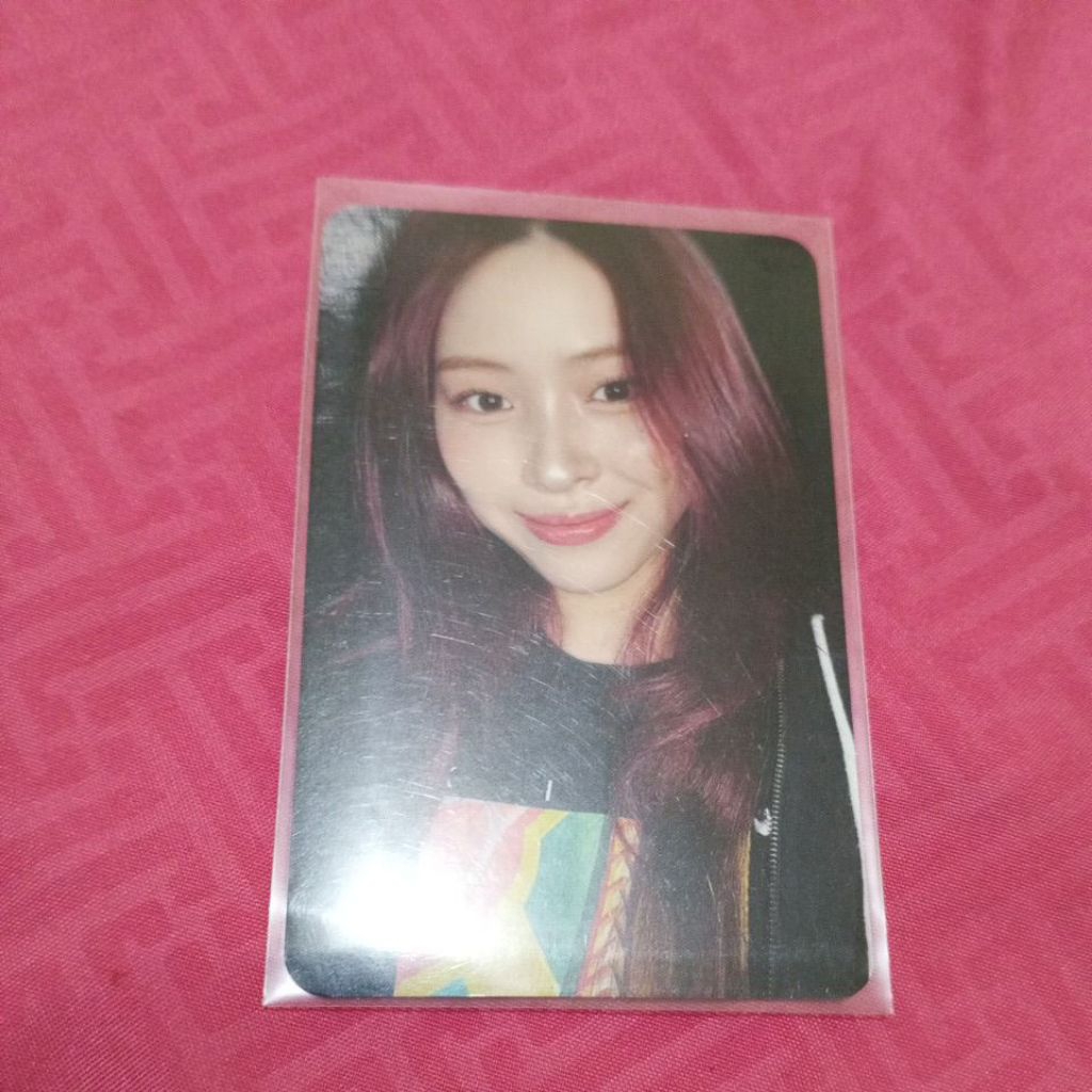 ITZY RYUJIN GWBG POP UP POB โฟโต้การ์ด