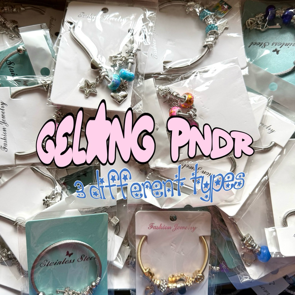 PNDR BKK COQUETTE CHARM BRACELET CUSTOM