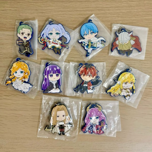 Frieren: Beyond Journey ป้า End Gachapon Deforaba พวงกุญแจยาง