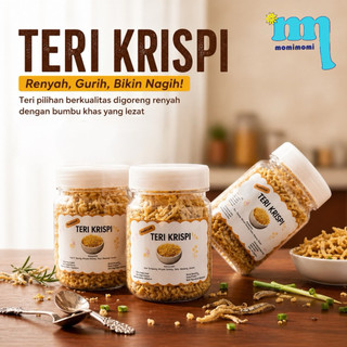 Teri Crispy SUPER Cemilan Snack / Teri crispy / Teri Krispy renyah